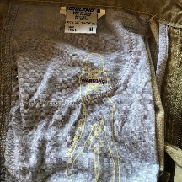 Blend Men's Cotton Casual Pants - Picture 6 of 12